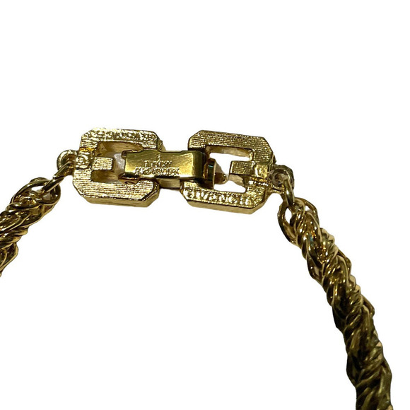 Givenchy Chain Bracelet Gold Tone Stamped GIVENCHY Paris New York - Picture 6 of 13